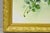 Late 20th Century Mary Wilson French Hand Painted Porcelain Plaque Pink Rose Flower Painting (A) For Sale - Image 10 of 17