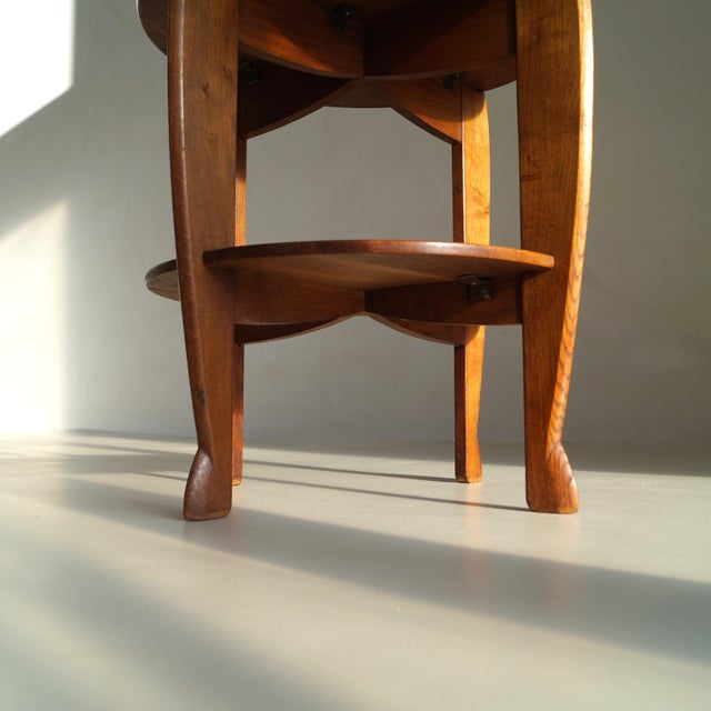 Dutch Art Deco Side Table by P.E.L. Izeren for Genneper Molen, 1920s For Sale - Image 13 of 18