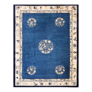Antique Chinese Peking Rug 9' 0" x 11' 4"