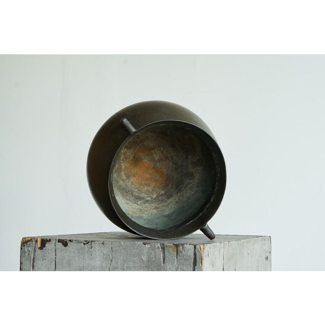 Large Antique Cauldron in Bronze For Sale - Image 12 of 13