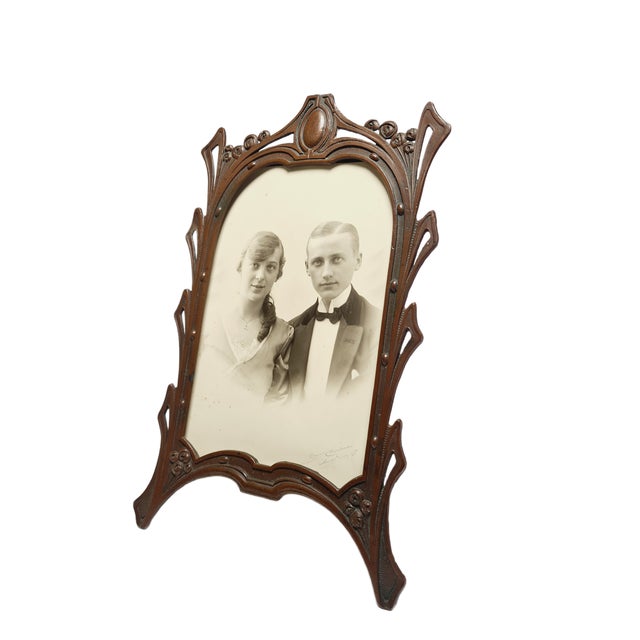 Art Nouveau Tin Frame, France, 1950s For Sale - Image 14 of 14