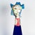 Giant, bottle, mock perfume bottle by Marina Picasso, 20th century. Giant, mock perfume bottle by Marina Picasso, glazed...