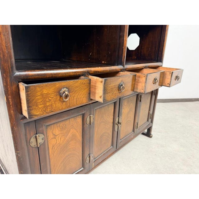 Korean Sabang-Takja / Samchung-Jang Double-Tier Cabinet, 1920s For Sale - Image 16 of 18