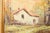 Mid 20th Century Original Artist Signed Impressionist Rural Landscape Oil on Canvas Painting of Cottage in Carved Giltwood Frame For Sale - Image 5 of 12