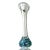 Late 20th Century Aseda Glasbruk Blue Millifiori Bud Vase Jack of the Pulpit For Sale - Image 5 of 12