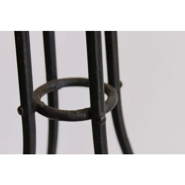 Large Wrought Iron Floor Candelabra, 1950s For Sale - Image 14 of 18