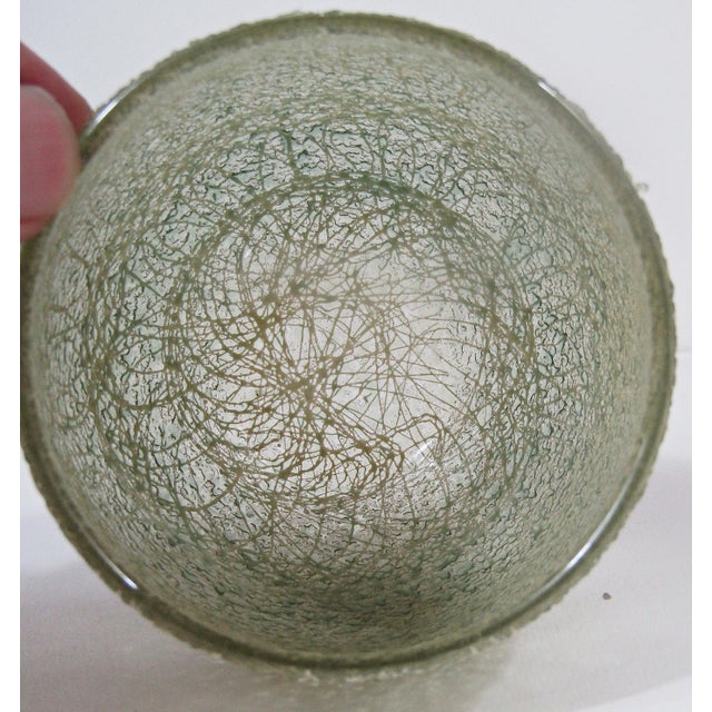 Vintage Mid-Century Modern Spaghetti String Roly Poly Glasses - Set of 4 For Sale - Image 9 of 9