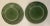 Bordallo Pinheiro Majolica Plates Green Oak Leaf Acorn - Set of 6 For Sale In Philadelphia - Image 6 of 10