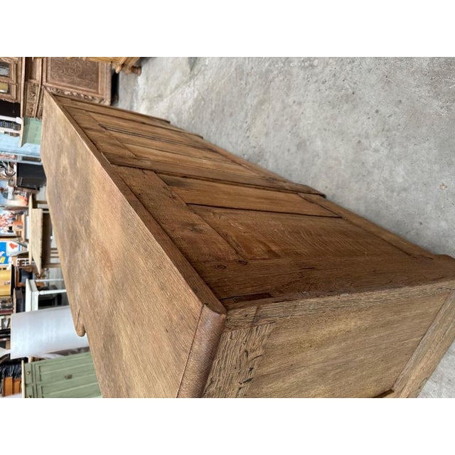 19th Century Solid Oak Sideboard For Sale - Image 12 of 14