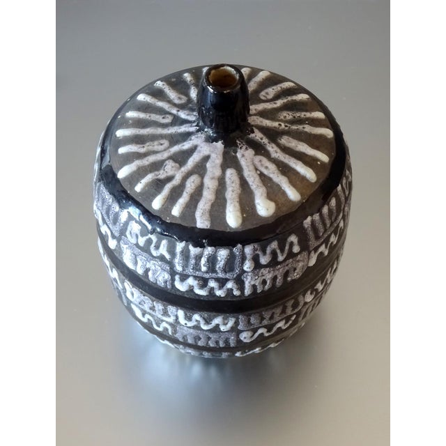 Scandinavian Ceramic Vase, 1960s For Sale - Image 10 of 10