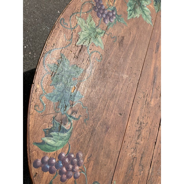 Antique French Wine Tasting Table For Sale - Image 4 of 11