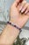 Amethyst Hallmarked 925 Sterling Silver East West 13.65 Ct Oval Amethyst Tennis Bracelet For Sale - Image 8 of 13