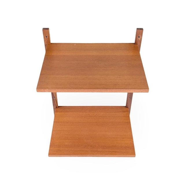 Brown Mid-Century Royal System Bookshelf by Poul Cadovius for Cado For Sale - Image 8 of 10