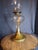 Antique Eapg Riverside Glass No. 423 Empress Kerosene Lamp Gold Intaglio Base 10.75" c.1894 For Sale In Boston - Image 6 of 15