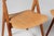 Brown Hans J. Wegner Savbuk Ch-29 Dining Chairs attributed to Hans J. Wegner for Carl Hansen & Søn, Set of 2 For Sale - Image 8 of 9