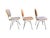 Mid-20th Century Plywood Chairs With Iron Frames For Sale - Image 10 of 12