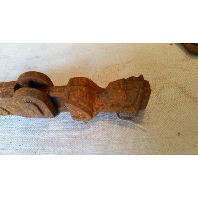 Antique French Shutter Dogs Set of 4 Chairish