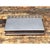 This minimalist yet elegant vintage metal box is crafted from robust metal featuring a muted, silvery sheen and a flat top...