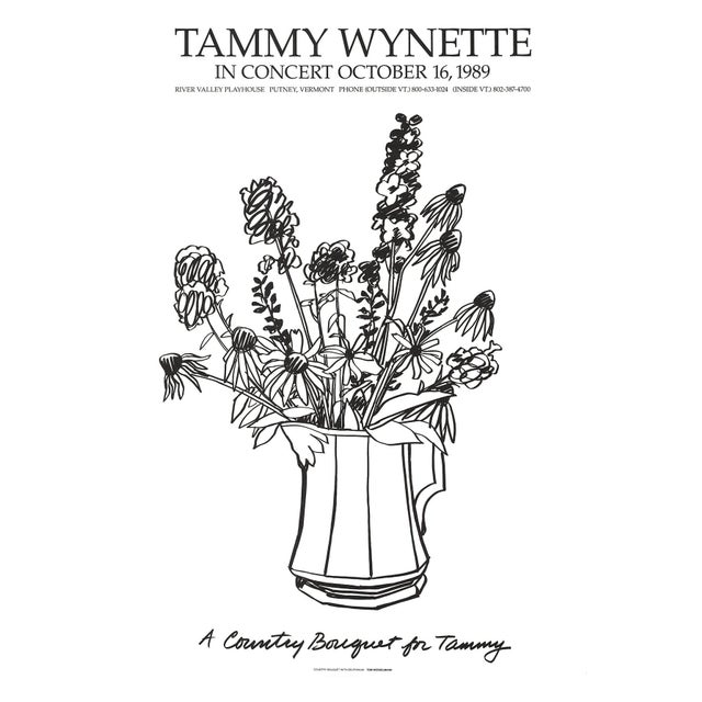 Artist: Tom Wesselmann Title: Country Bouquet with Delphinium Year: 1989 Signed: Yes Medium: Serigraph Paper Size: 37 x...