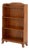 Arts and Crafts Walnut Open Bookcase For Sale