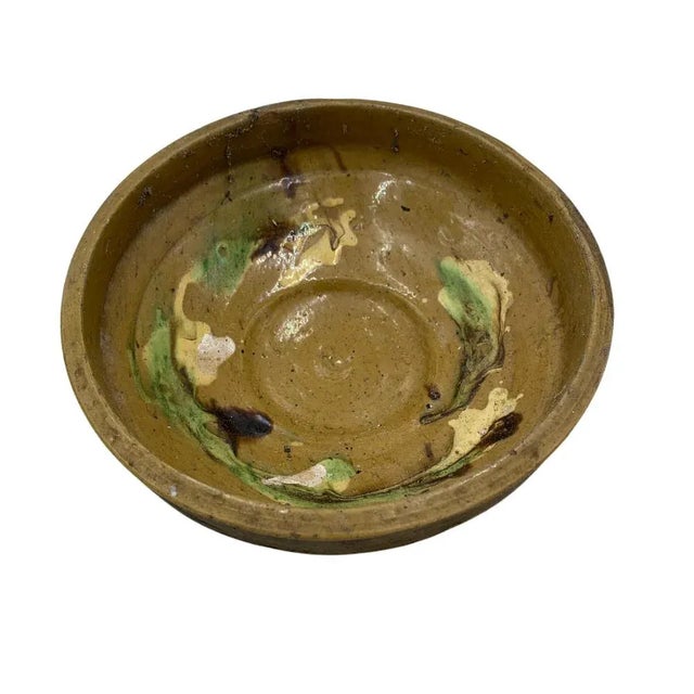 Mid 20th Century Antique Hungarian Folk Art Decorative Bowl For Sale - Image 5 of 6