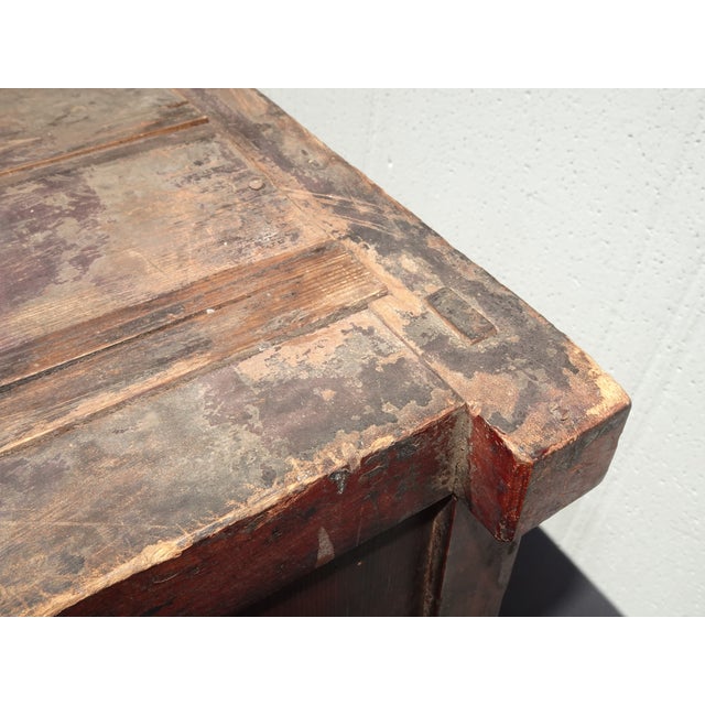 Share Antique 1900's Wabisabi Japanese Antique Tansu Storage Cabinet Sideboard For Sale - Image 11 of 18
