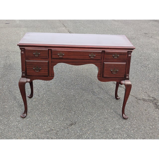 Early 1900s Chippendale Mahogany Desk For Sale In Washington DC - Image 6 of 14
