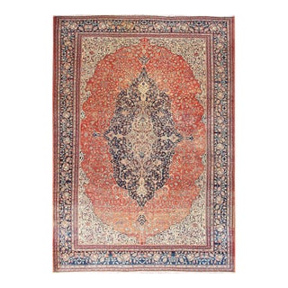 Antique Persian Sarouk Feraghan Carpet For Sale