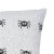 Art Deco Fabdivine Spider Handmade Block Print Pillow Cover for Halloween Decor Size-14x14 For Sale - Image 3 of 6