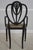 Lousa Braga Paint Decorated Shield Back Armchairs For Sale - Image 4 of 18