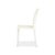 Chairs in White Leather, Set of 4 For Sale - Image 10 of 11