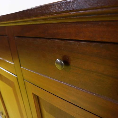 Wooden Sideboard with Four Doors and Four Drawers For Sale - Image 6 of 14