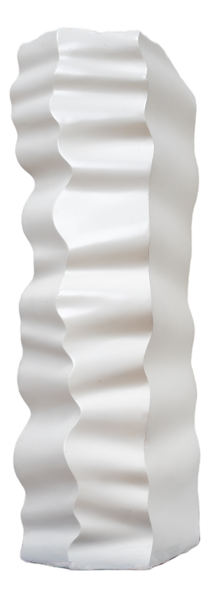 Roland Berger, Folded Pillar, Fiberglass with Plastic Coating