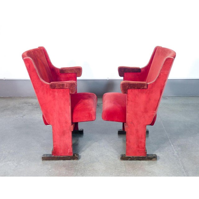 Wooden Cinema Chairs, Set of 2 For Sale - Image 14 of 18