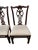 Wood 1980s 2 Ethan Allen Georgian Court Dining Room Chairs Chippendale Sheild Back For Sale - Image 7 of 13