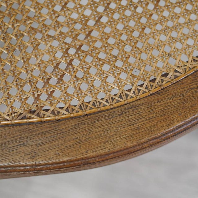 Gründerzeit Gentleman's Armchair with Viennese Caning, 1890s For Sale - Image 12 of 16