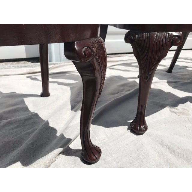 Brown Baker Historic Charleston Mahogany Dining Chairs - Set of 6 For Sale - Image 8 of 12