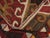 1970s Vintage Handmade Wool Cotton Red Runner Rug For Sale - Image 4 of 11