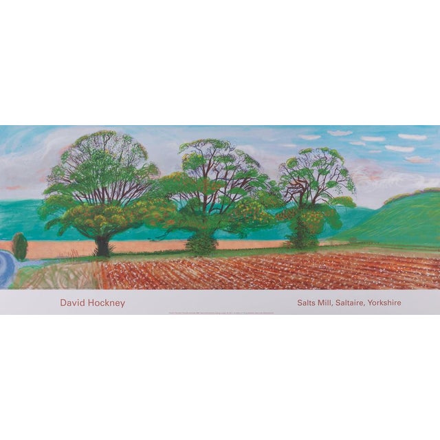 Autumn in Thixendale Poster after David Hockney For Sale - Image 6 of 6