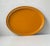 Swedish Modern Yellow Ovale Metal Serving Tray by Carl Lund, 1960s For Sale - Image 9 of 9