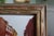 Brown Vintage Roger Merkel Signed Cobblestone Street Oil Painting—Gilt Framed For Sale - Image 8 of 15