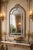 Late 20c French Artisan Louis XVI Silver Beech Floor Mirror-1 Pc For Sale - Image 4 of 9