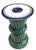 Traditional Pair of Annamese Celedon-Glazed Ceramic Garden Stands For Sale - Image 3 of 12