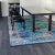 Vintage Style Blue / Beige Persian Rug For Sale In Los Angeles - Image 6 of 6