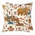 Scalamandre 22" x 22" Legends Pillow in Autumn For Sale