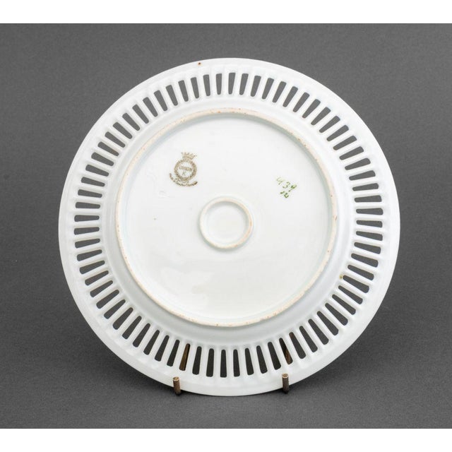 Union K Porcelain Dessert Plates, 10 For Sale - Image 4 of 5