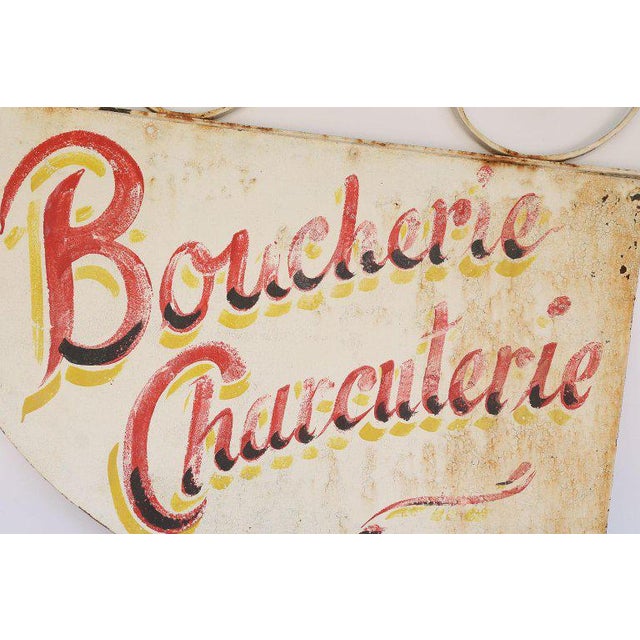 Vintage French Boucherie Charcuterie Shop Sign Chairish