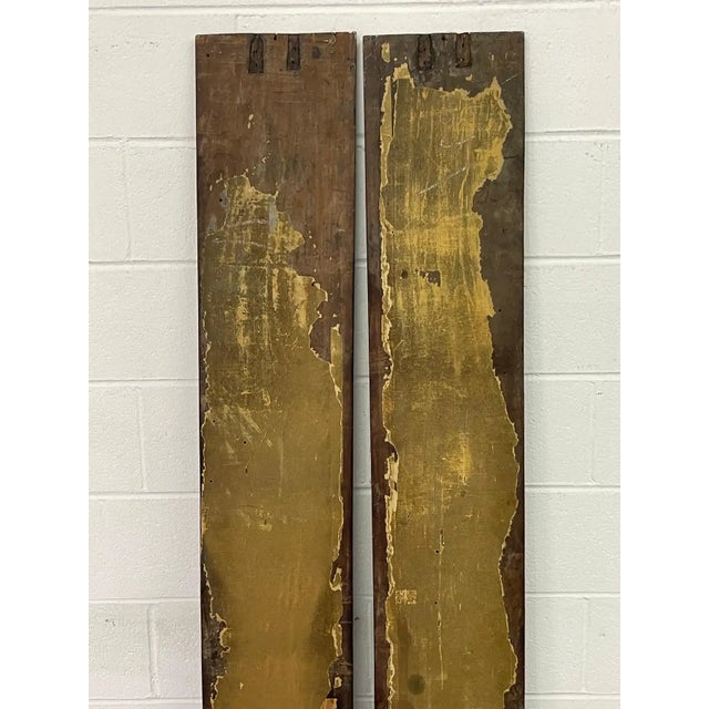 19th Century Chinese Mother of Pearl Inlaid Altar Panels - a Pair For Sale In Atlanta - Image 6 of 13