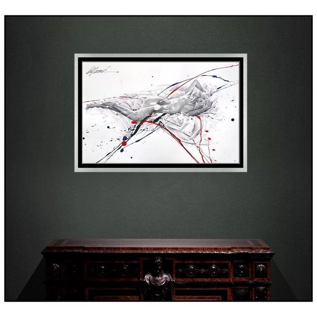 Message us to inquire about custom framing options! (Included for free with every purchase) The artwork here,...