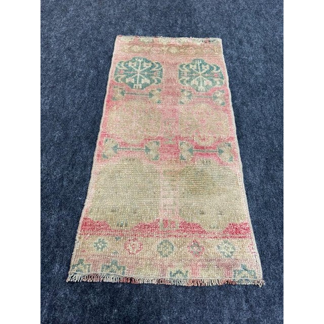 Turkish Yastik Rug 1'4" x 2'7" #23972 Explore a curated collection of hallway runners, wool rugs, and handmade...